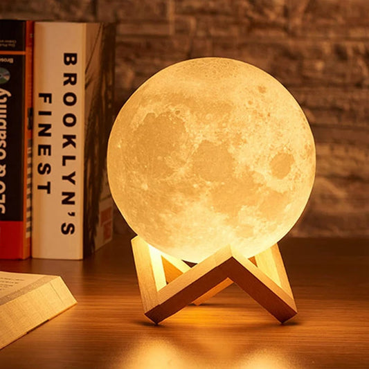 Galaxy Moon LED Night Light