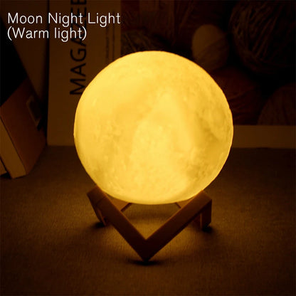 Galaxy Moon LED Night Light