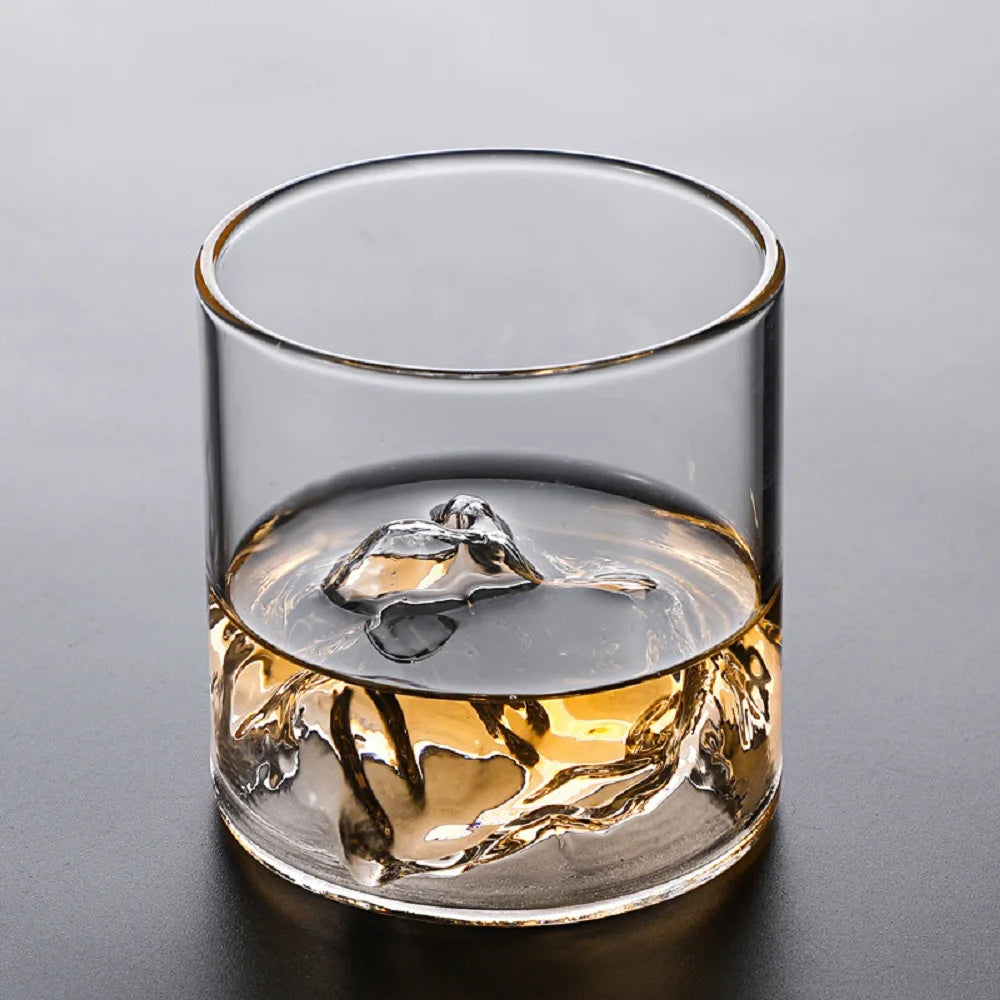Creative 3D Iceberg Japanese Whiskey Glass
