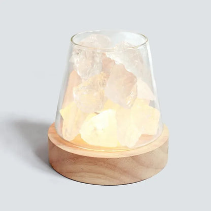 Natural Himalayan Salt Crystal Diffuser Lamp