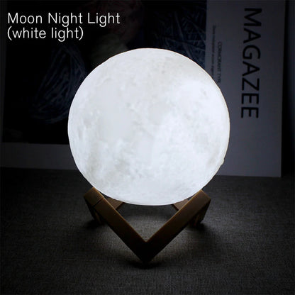 Galaxy Moon LED Night Light