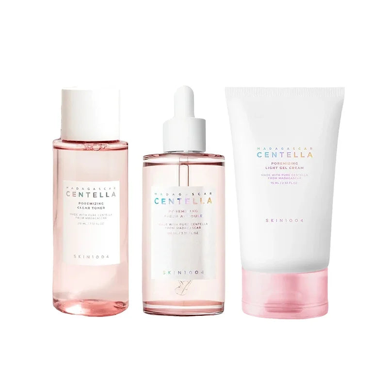 Korean Centella Pink Salt Skincare Set