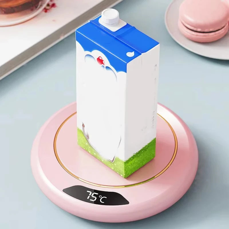 USB Coffee Mug Warmer with Adjustable 55°C Temperature Control