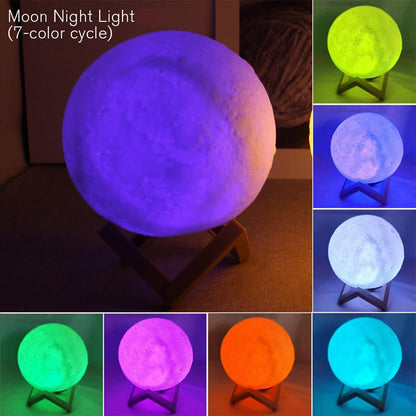 Galaxy Moon LED Night Light
