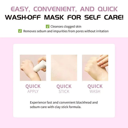 Centella Pink Salt Cleansing Mud Stick