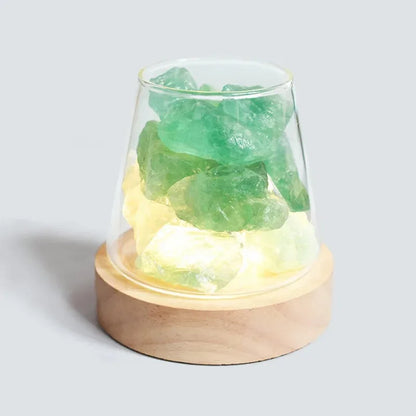 Natural Himalayan Salt Crystal Diffuser Lamp