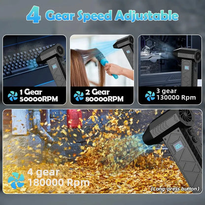 Portable 180000RPM Turbo Jet Air Blower