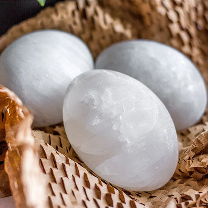 Natural Gypsum Crystal LED Touch Night Light