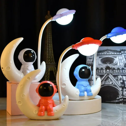 Creative Astronaut Moon LED Night Light
