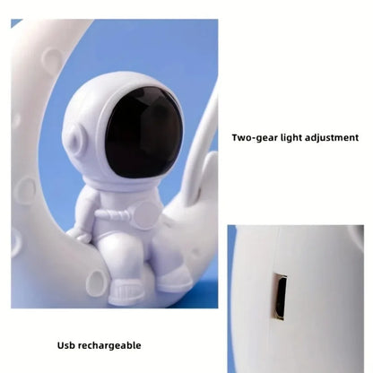Creative Astronaut Moon LED Night Light