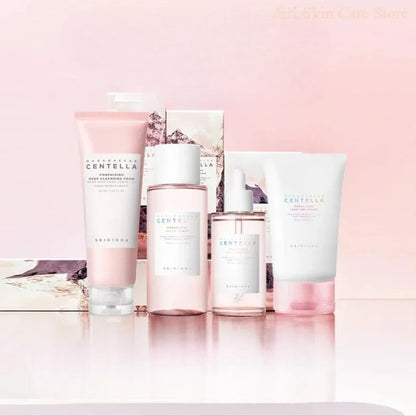Korean Centella Pink Salt Skincare Set