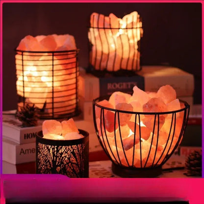 Handcrafted Natural Himalayan Salt Lamp